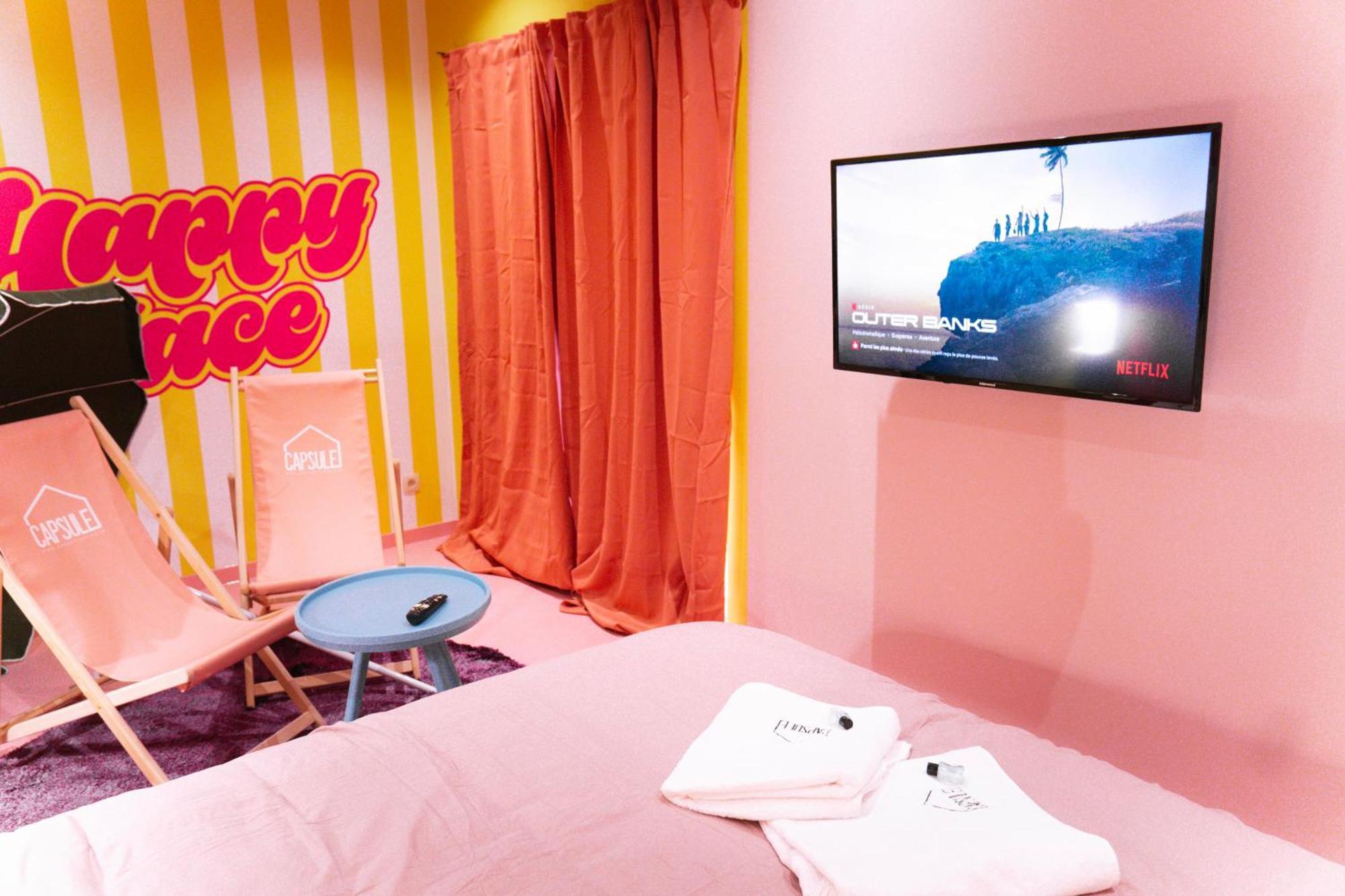 Capsule Girl Power Spa - Balneo - Sauna - Karaoke - Billard - 2 Chambres ชาร์เลอรัว ภายนอก รูปภาพ